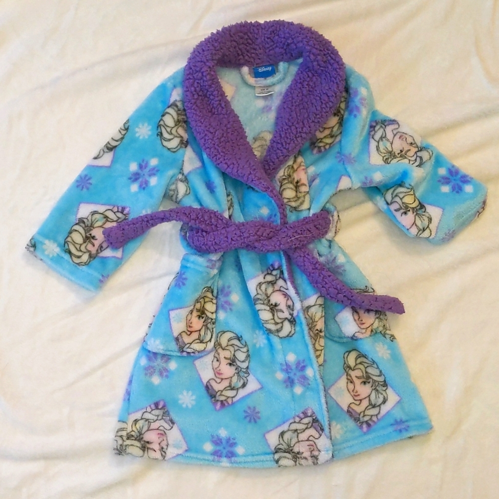 3t girls Frozen, Elsa bathrobe.